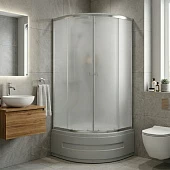 Душевая кабина 1000х1000х1950мм  высокий поддон Sunway SW-830S