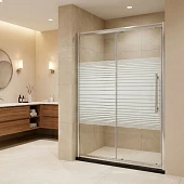 Перегородка душевая 80х180см Sunway SW-001