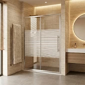 Перегородка душевая 100х180см Sunway SW-003