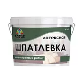 Шпатлевка латексная для внутренних работ Латек 18кг Л601
