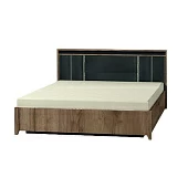 Кровать двуспальная Nature 308 дуб табачный крафт 140*200