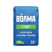 Штукатурка гипсовая базовая Волма Старт 30кг