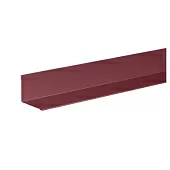 Угол внутренний 110х110 0,45  RAL 3005 красное вино