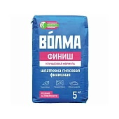 Шпаклёвка финишная гипсовая для стен и потолков Волма Финиш 5кг