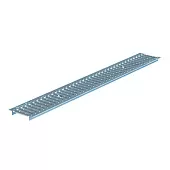Решетка штампованная оцинкованная Norma 100 А15 1000х134х22 AKV 31041А