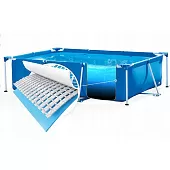 Каркасный прямоугольный бассейн 220х150х60см 1662л Intex
