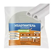 Уплотнитель самоклеящийся 9х5,5мм Р-6м белый