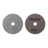 Круг алмазный Sturm! 100мм зернистость Р50, мокрое шлиф. 9012-W100-50