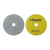 Круг алмазный Sturm! 100мм зернистость Р200, мокрое шлиф. 9012-W100-200