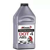 Тормозная жидкость DOT-4 Akross 455мл