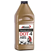 Тормозная жидкость DOT-4 Akross 910мл золото