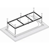 Каркас VagnerPlast 150х70см + ножки S4