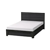 Кровать двуспальная Айрис 308 антрацит 140*200