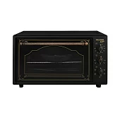 Мини-печь 50л черный WILLMARK WOF-505ВLR ретро