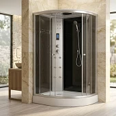 Душевая кабина 1200х800х2150мм низкий поддон YJQ-2705L