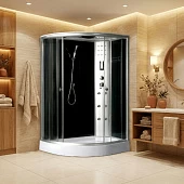 Душевая кабина 1200х800х2150мм низкий поддон YJQ-2705R