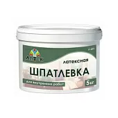 Шпатлевка латексная для внутренних работ Латек 5кг Л601