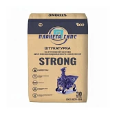 Штукатурка гипсовая Планета гипс Strong 30 кг