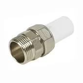 Муфта комбинированная разъемная ПП D20-3/4" НР