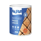 Лазурь для древесины декоративно-защитная Aura Fasad Lazur рябина 2,5л AWW021