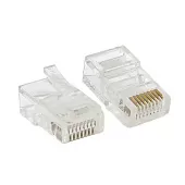 Коннектор RJ-45 Teracom Pro  неэкранированный 8P8C 30мкд Cat.5E универсальный 50шт