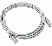 Патч-корд Teracom PRO Cat.5E неэкранированный UTP PVC серый 1м