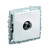Розетка телевизионная оконечная ТV СП Brite РТВ11-0-БрБ белый ІЕК