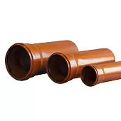 Труба с раструбом 200х6.2мм (1м) наружная Политэк