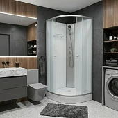 Душевая кабина Niagara Eco 90х90х200см низкий поддон E90/13/MT/BK