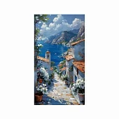 Картина Дорога к набережной 50*70 см с дорисовкой