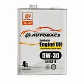 Масло моторное 5W-30 4л синтетика Autobacs бензин