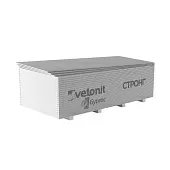 Гипсокартон 15 х 2500 х 1200 мм Vetonit