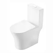 Унитаз напольный Grossman Thin Rim 656х370х796мм тонкий ободок GR-5607SQ