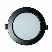 Светильник светодиодный встраиваемый LE LED DL 12W 6500K черный