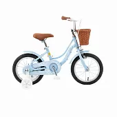 Велосипед 14" Colorful Era детский, голубой, с корзиной, нагр. до 50 кг, рама  8.5"
