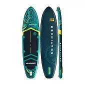 Сапборд (SUP-доска) 11.6' Skatinger Prana, с веслом и сиденьем, синий, 350*89*15 см