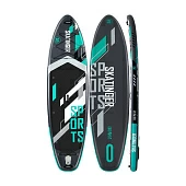 Сапборд (SUP-доска) 11.6' Skatinger Grey sports, с веслом,  350*89*15 см