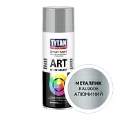 Краска аэрозольная акриловая Tytan Ral 9006 металлик алюминий 400мл