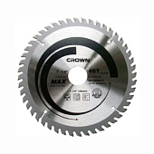 Диск пильный Crown CTTSP0019 дерево, чистый рез 250х30/25.4/20мм 60Т