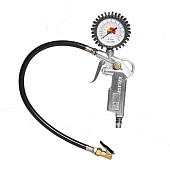 Пистолет для подкачки шин с манометром Crown СТ38007