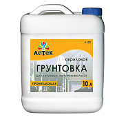 Грунтовка акриловая проникающая для наружных и внутренних  работ Латек 10л Л102