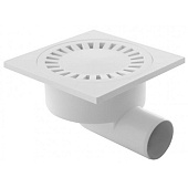 Трап для воды белый