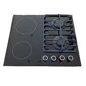 Варочная панель комбинированная Elleti 34295DLG 2 газ + 2 электро