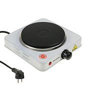 Плита настольная эл. 1-конф. блин, белая WILLMARK HS-111W