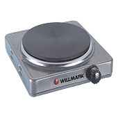 Плита настольная эл. 1-конф. блин, серая  WILLMARK HS-115G