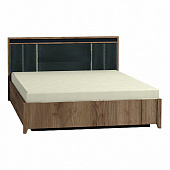 Кровать двуспальная Nature 308 дуб табачный крафт 140*200