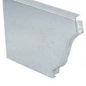 Заглушка желоба левая 130мм цинк