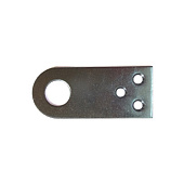 Проушина УФ30х70 прямая цинк 2шт