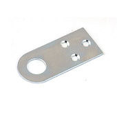 Проушина УФ40х90 прямая цинк 2шт