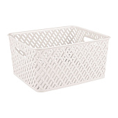 Корзина Плетенка 350х290х175мм, бежевая